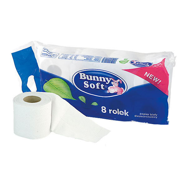Papier toaletowy Bunny Soft biały